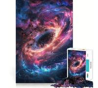 Quasar Galaxy - A Celestial Jigsaw Puzzle for Teenagers 1000 Pieces Memory Boost Indoor Play Image Assembly (50x75cm)