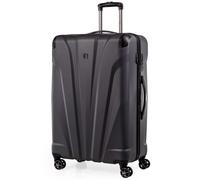 Quasar Ultra Strong Suitcases Hold & Cabin Lightweight Luggage Gino Ferrari Grey Small
