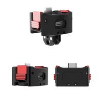 QUASCO Charging Adapter Base for DJI Osmo Pocket 3 - Desktop Type-C Charging Dock Fit Arca-Swiss Standard, with Magnetic Folding Finger, 1/4 Screw Hole, Aluminum Alloy Bracket