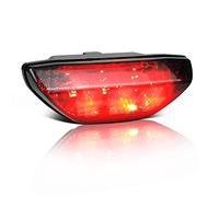 QUASCO Smoked LED Brake Tail Light ATV Motorcycle Taillight Compatible with Honda TRX 250 300 400EX TRX400X 500 700