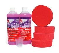 Quash Lipstick Remover Refill Pack 2 x 1ltr Concentrate +4 sponges/MeasuringCup by Quash