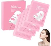 Quasi Bio Collagen Face Mask, Hydrating Overnight Hydrogel Mask, Firm Skin Deep Hydrating Masks for Wrinkle Reduction and Pore Minimization, for All Skin Types