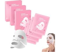 Quasi Bio Collagen Face Mask Overnight,Quasi Collagen Glow Up Mask 2.0,Firm Skin Deep Hydrating Masks for Wrinkle Reduction and Pore Minimization - Glow like Glass Skin (3 Box)