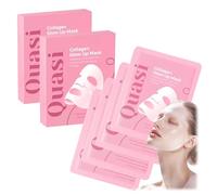 Quasi Bio Collagen Face Mask Overnight, Quasi Collagen Glow up Mask 2.0, Firm Skin Deep Hydrating Masks for Wrinkle Reduction and Pore Minimization (2pcs)