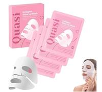 Quasi Bio Collagen Face Mask Overnight - Quasi Korean Collagen Face Mask, Wrinkle Reduction and Pore Minimization, Firm Skin and Deep Hydrating, Suitable for All Skin Types (1 Box)