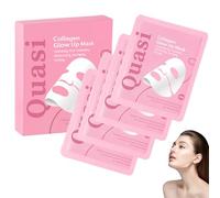 Quasi Bio Collagen Mask, Hydrogel Overnight Masks, Quasi Face Mask- Korean Deep for Radiant Glass Skin Glow, Night Wrapping Face Mask, Glow Like Glass Skin (1 Pack 4 Piece)