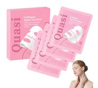 Quasi Bio Collagen Mask, Quasi Face Mask, Firm Skin Deep Hydrating Masks, Overnight Hydrating Face Collagen Glow Up Masks, Fade Fine Lines, Bright and Tight (1 Box of 4 Pcs)