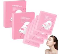 Quasi Bio Collagen Mask, Quasi Face Mask, Korean Bio Collagen Face Mask 2.0, Firm Skin Deep Hydrating, Fade Fine Lines, Bright and Tight, Elasticity Improvement (8 PCS)