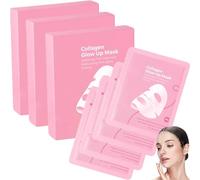 Quasi Bio Collagen Mask, Quasi Face Mask, Korean Collagen Glow up Face Mask 2.0, Firm Skin Deep Hydrating, Fade Fine Lines, Bright and Tight, Elasticity Improvement (12 PCS)