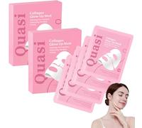 Quasi Bio Collagen Mask, Quasi Face Mask, Quasi Bio Collagen Mask, Firm Skin Deep Hydrating Masks For Wrinkle Reduction And Pore Minimization, Night Care,Firm Skin Deep Hydrating (2PC)