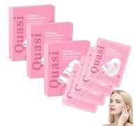 Quasi Collagen Glow Up Mask 2.0, Korean Collagen Face Mask, Quasi Bio Collagen Mask, Firm Skin Deep Hydrating Masks, Overnight Hydrating Face Masks, Fade Fine Lines, Bright and Tight (3 BOX)