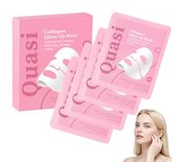 Quasi Collagen Glow Up Mask 2.0, Korean Collagen Face Mask, Quasi Bio Collagen Mask, Firm Skin Deep Hydrating Masks, Overnight Hydrating Face Masks, Fade Fine Lines, Bright and Tight (1 BOX)