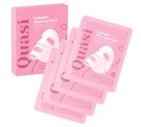 Quasi Collagen Glow Up Mask 2.0, Quasi Bio Collagen Face Mask Overnight, Firm Skin Deep Hydrating Masks for Wrinkle Reduction and Pore Minimization, Glow like Glass Skin(2Box 8Pcs)