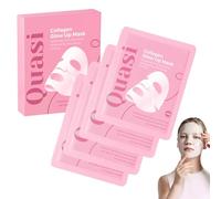Quasi Collagen Glow Up Mask 2.0,Quasi Bio Collagen Face Mask with 3XMore Ultra-Absorbable Collagen,Deep Hydration,Pore Minimizing,Reduces Line Overnight Results,Firming Hydrating Sheet Masks for Women