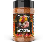 Quasi & Squatch Big Bad Clucker Chicken Rub - Hot Scotch Bonnet Edition BBQ Dry Seasoning | Spicy Pineapple & Mango Blend for Poultry & Meat | Large 230g Jar