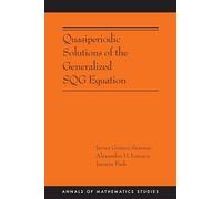 Quasiperiodic Solutions of the Generalized SQG Equation: 224 (Annals of Mathematics Studies, 224)