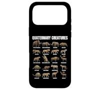 Quaternary Creatures Chart Pleistocene Megafauna Animals Case for iPhone 17 Pro Max