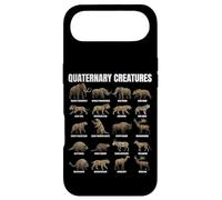 Quaternary Creatures Chart Pleistocene Megafauna Animals Case for iPhone Air