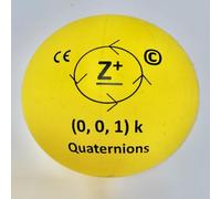 Quaternion Rotation Ball - 3D Physics Teaching Aid for Mechanics | STEM Educational Gift for Physics and Maths Students, Teachers & Science Enthusiasts