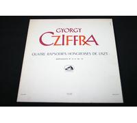 Quatre rapsodies hongroises de Liszt / LP 33T 12"