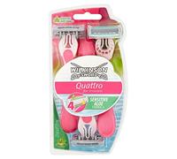 Quattro for Women by Wilkinson Sword Disposable Razor - 3 Pack