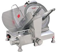Quattro HDS300 Commercial 12" (300mm) Meat Slicer - Heavy-Duty Belt Driven Deli & Butcher Slicer with Italian Stainless Steel Blade, Emergency Stop Button & Automatic Blade Sharpener