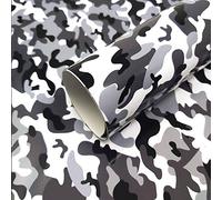 Quattroerre 16314 Adhesive Film Sheet for Car, Grey Camouflage, 50 x 70 cm