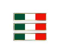 Quattroerre 3D Sticker Flags Italy, Set of 3