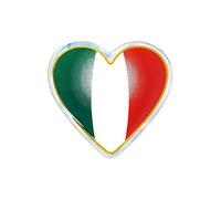 Quattroerre 3D Sticker Heart-Shaped Italy Shield