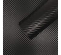 Quattroerre Adhesive Film Sheet, Carbon Look, 35 x 50 cm