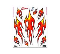 Quattroerre Flame Sticker 20 x 24 cm