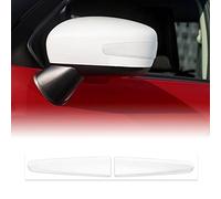 Quattroerre Protective Adhesive Mirror Safe Profiles For Cars, SuperTransparent, Set of 2