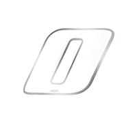 Quattroerre Racing Number 0 Anodized Mini, White
