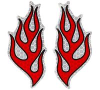 Quattroerre Refractive Flames Sticker 10 x 12 cm
