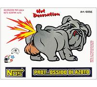 Quattroerre Sticker Naughty Dog 10 x 12 cm