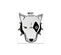 Quattroerre Sticker Pitbull Dog, 10 x 12 cm