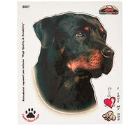 Quattroerre Sticker Rottweiler Dog Tab, 14 x 16 cm