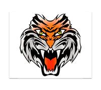 Quattroerre Sticker Tiger, 14 x 16 cm