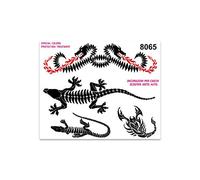 Quattroerre Sticker Tribal Animals, 14 x 16 cm