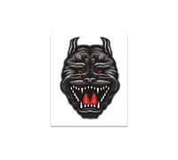 Quattroerre Stickers Mastiff Dog, 10 x 12 cm