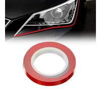 Quattroerre Stripe Roll Eyeliner for Car Headlights, Red, 7 mm x 3 mt