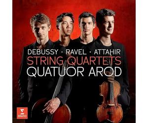 Quatuor Arod - Debussy Attahir Ravel - DVD - M3z
