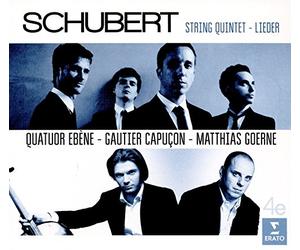 Quatuor Ebène, Gautier Capucon, Matthias Goerne - Schubert: String Quintet no. 956 for two cellos, Lieder
