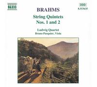 Pasquier:Ludwig 4Tet - BRAHMS: String Quintets Nos. 1 and 2
