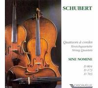 Quatuor Sine Nomine - Schubert:String Quartets Vol.1
