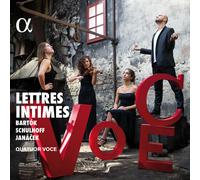 Quatuor Voce - Lettres Intimes: Quartets By Bartok Schulhoff [New CD]