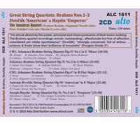 QUATUORS A CORDES - Brahms / Dvorak / Haydn Qtts / Amadeus - CD - 31 - B600z