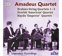 String Quartets: Brahms Nos.1-3; Dvořák No.12 'American'; Haydn Op.76/3 'Emperor'