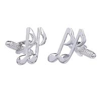 Quaver Musical Note Cufflinks In Onyx Art Cufflink Box