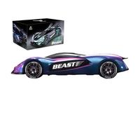 Quavva 1:24 Scale 4WD Radio-Controlled Drift Car, 2.4GHz,LED Lights, 360-Degree Rotation, Interchangeable Tires for Competition and Drift,SG208PRO, Great Gift for Adults(SG208Pro-Purple-1B)